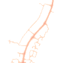 Daytime road noise heatmap for CB23 7PA