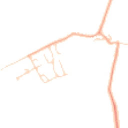 Daytime road noise heatmap for CB23 7PU