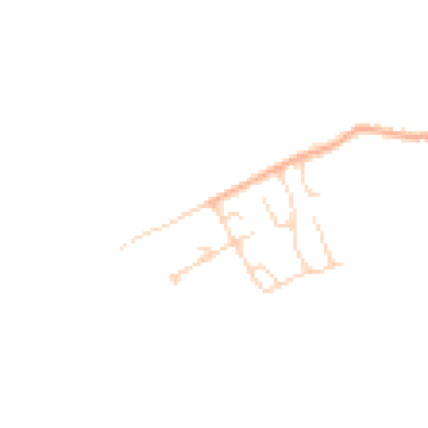 Daytime road noise heatmap for CB23 7PW