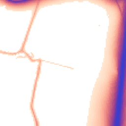 Daytime road noise heatmap for CB23 7PX