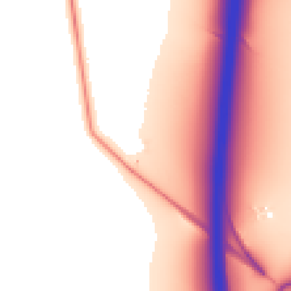 Daytime road noise heatmap for CB23 7PZ