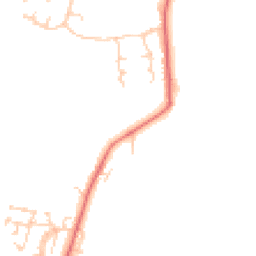 Daytime road noise heatmap for CB23 7QS