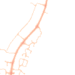 Daytime road noise heatmap for CB23 7UZ