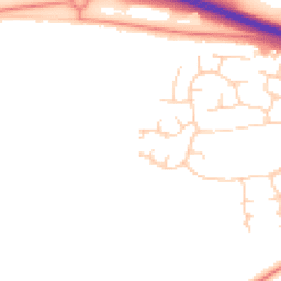 Daytime road noise heatmap for CB23 7WG