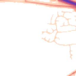 Daytime road noise heatmap for CB23 7XZ