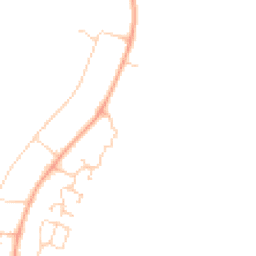 Daytime road noise heatmap for CB23 7ZA