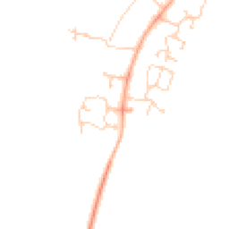 Daytime road noise heatmap for CB23 7ZF