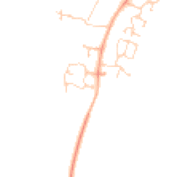 Daytime road noise heatmap for CB23 7ZL