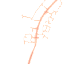 Daytime road noise heatmap for CB23 7ZQ