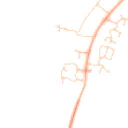 Daytime road noise heatmap for CB23 7ZS
