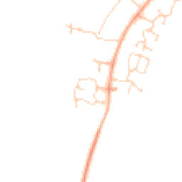 Daytime road noise heatmap for CB23 7ZU