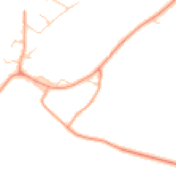 Daytime road noise heatmap for CB23 8BP