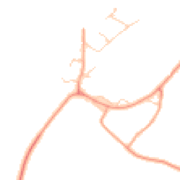 Daytime road noise heatmap for CB23 8BY