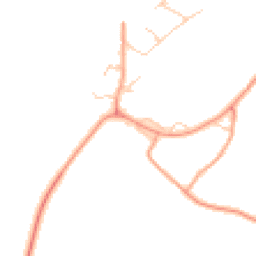 Daytime road noise heatmap for CB23 8BZ