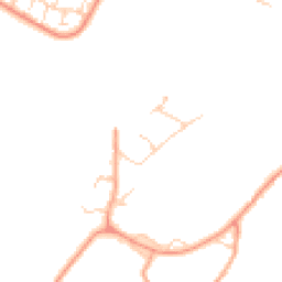 Daytime road noise heatmap for CB23 8EG