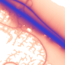 Daytime road noise heatmap for CB23 8EJ
