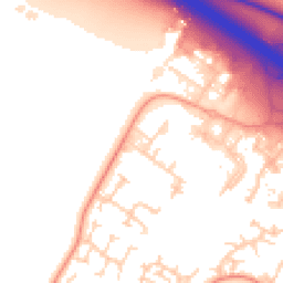Daytime road noise heatmap for CB23 8EL