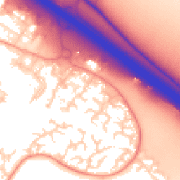 Daytime road noise heatmap for CB23 8EP