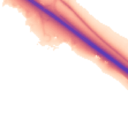 Night-time road noise heatmap for CB23 8EP