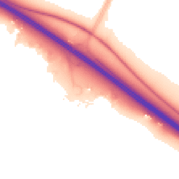 Night-time road noise heatmap for CB23 8EU