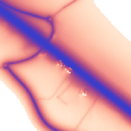 Daytime road noise heatmap for CB23 8HD