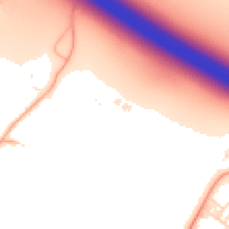 Daytime road noise heatmap for CB23 8HL