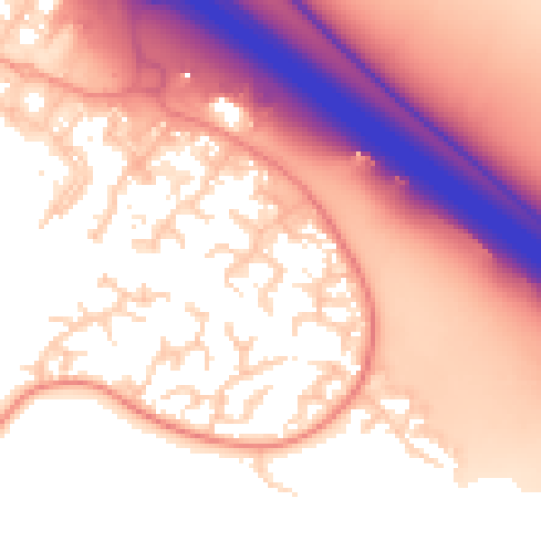 Daytime road noise heatmap for CB23 8SF