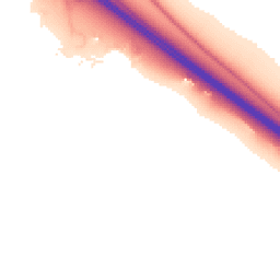 Night-time road noise heatmap for CB23 8SF