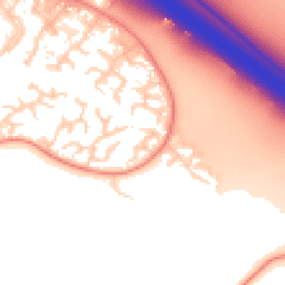 Daytime road noise heatmap for CB23 8TF