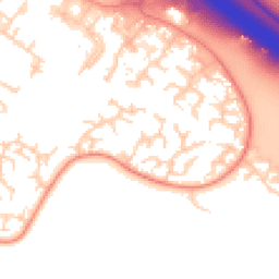 Daytime road noise heatmap for CB23 8TJ