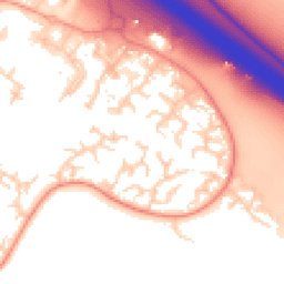 Daytime road noise heatmap for CB23 8UA