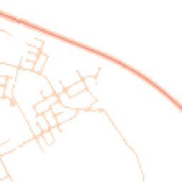 Daytime road noise heatmap for CB24 1AP
