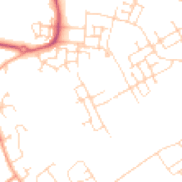 Daytime road noise heatmap for CB24 1AX