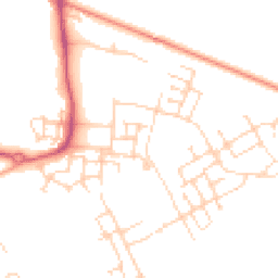 Daytime road noise heatmap for CB24 1AZ