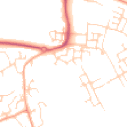 Daytime road noise heatmap for CB24 1BF