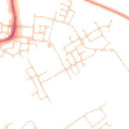 Daytime road noise heatmap for CB24 1BL