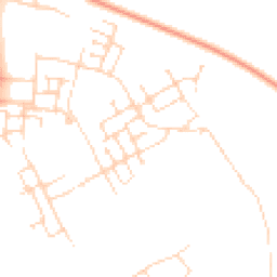 Daytime road noise heatmap for CB24 1BQ