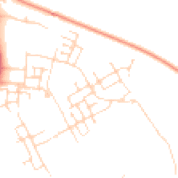 Daytime road noise heatmap for CB24 1BW