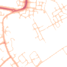 Daytime road noise heatmap for CB24 1BZ