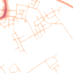 Daytime road noise heatmap for CB24 1DN