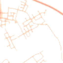Daytime road noise heatmap for CB24 1DQ