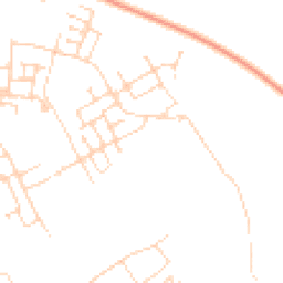 Daytime road noise heatmap for CB24 1DR