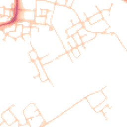 Daytime road noise heatmap for CB24 1EE