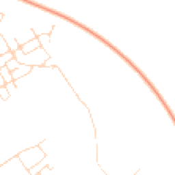 Daytime road noise heatmap for CB24 1EG