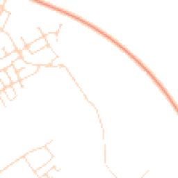 Daytime road noise heatmap for CB24 1EJ