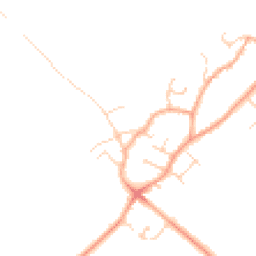 Daytime road noise heatmap for CB24 3AA