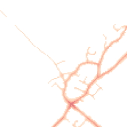 Daytime road noise heatmap for CB24 3AE