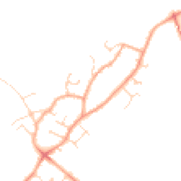 Daytime road noise heatmap for CB24 3AG