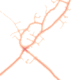 Daytime road noise heatmap for CB24 3AJ