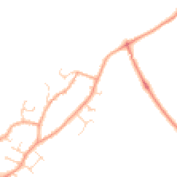 Daytime road noise heatmap for CB24 3AN